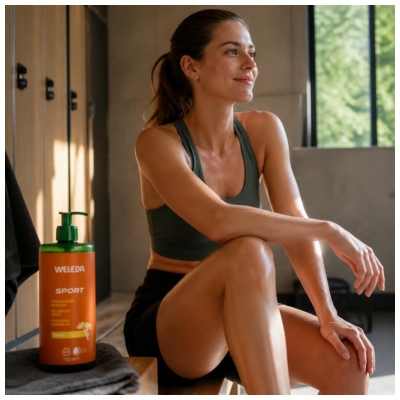 Weleda Sport Gel Douche Arnica 750 ml