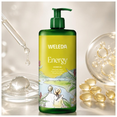 Gel de Banho Energizante de Gengibre Weleda 750 ml