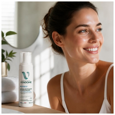 Laboratoires Vendôme Nutri V+ Mousse Nettoyante Dermatologique 150 ml