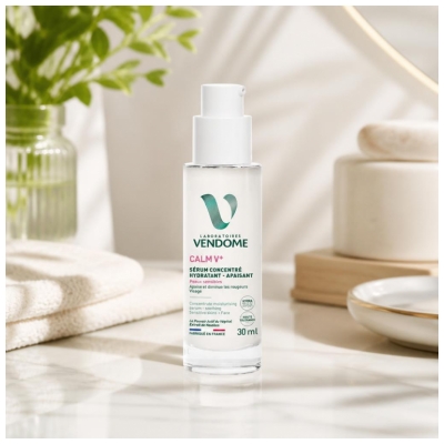 Laboratoires Vendôme Calm V+ Raminantis Drėkinamasis Koncentruotas Serumas 30 ml