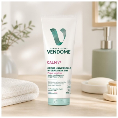 Laboratoarele Vendôme Calm V+ Cremă Universală Hidratare 24h 250 ml