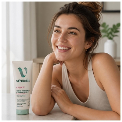 Laboratoires Vendôme Calm V+ Crème Universelle Hydratation 24h 250 ml