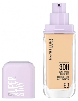 Maybelline New York Superstay 30H Fond de Teint Mat Lumineux 35 ml - Teinte : 98