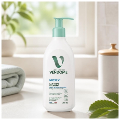 Laboratoires Vendôme Nutri V+ Återfettande Kroppsmjölk 250 ml