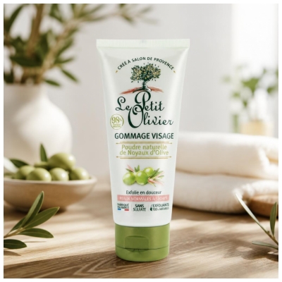 Esfoliante Facial em Pó de Caroço de Azeitona Le Petit Olivier 75 ml