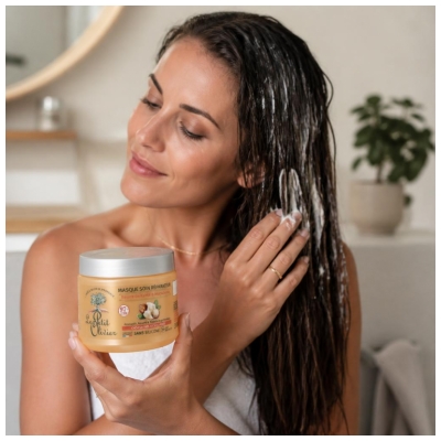 le Petit Olivier Mascarilla Reparadora Karité y Macadamia 330 ml