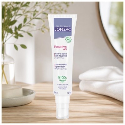 Eau Thermale Jonzac REactive AR Crème Légère Anti-Rougeurs Bio 40 ml