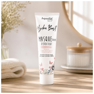 AquaTéal Hydra Boost Kaukė Balzamas Drėkintuvas 75 ml