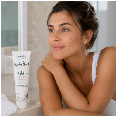 AquaTéal Hydra Boost Kaukė Balzamas Drėkintuvas 75 ml