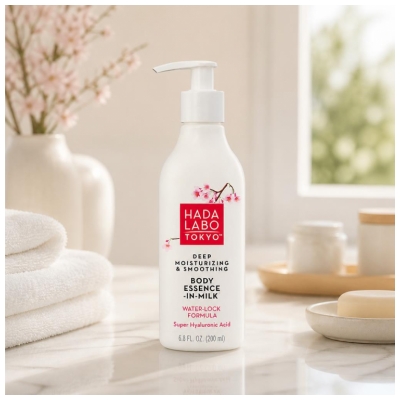 Hada Labo Tokyo Body Essence Corporal Hidratação Profunda & Alisamento 200 ml