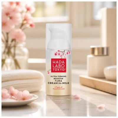 Hada Labo Tokyo Premium Nuorentava ja Kiinteyttävä Päiväemulsiovoide 50 ml