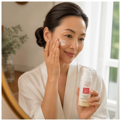 Hada Labo Tokyo Premium Nuorentava ja Kiinteyttävä Päiväemulsiovoide 50 ml