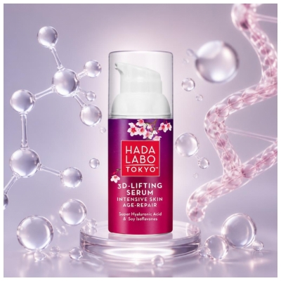 Hada Labo Tokyo Lift Sojas Pretviršanas un Liftinga Serums 30 ml