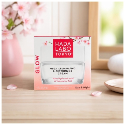 Hada Labo Tokyo Glow Hydratační krém proti pigmentovým skvrnám Den a Noc 50 ml