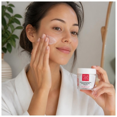 Hada Labo Tokyo Glow Hydratační krém proti pigmentovým skvrnám Den a Noc 50 ml