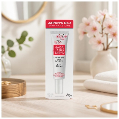 Hada Labo Tokyo Creme para Contorno dos Olhos Dia e Noite Alisamento Antifadiga 15 ml