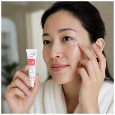 Hada Labo Tokyo Creme para Contorno dos Olhos Dia e Noite Alisamento Antifadiga 15 ml