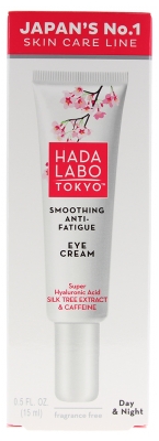 Hada Labo Tokyo Crème Contour des Yeux Jour et Nuit Lissage Anti-Fatigue 15 ml