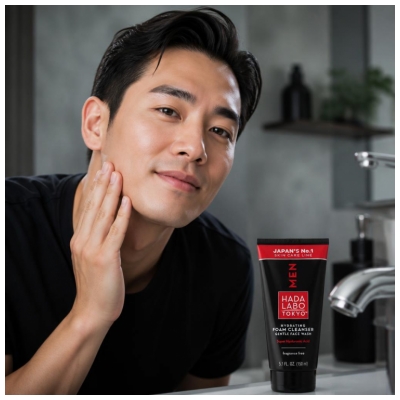 Hada Labo Tokyo Men Veido Valomasis Kreminas 150 ml