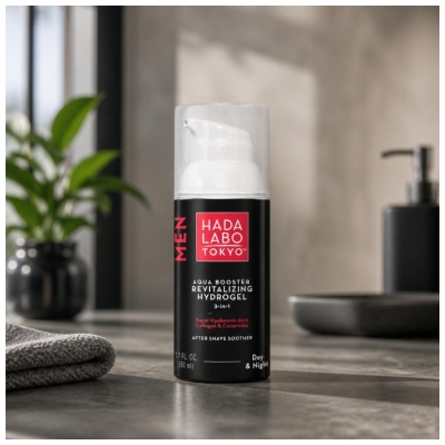 Hada Labo Tokyo Men Feuchtigkeitsspendendes und Revitalisierendes Gel Für Tag und Nacht 50 ml