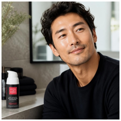 Hada Labo Tokyo Men Feuchtigkeitsspendendes und Revitalisierendes Gel Für Tag und Nacht 50 ml