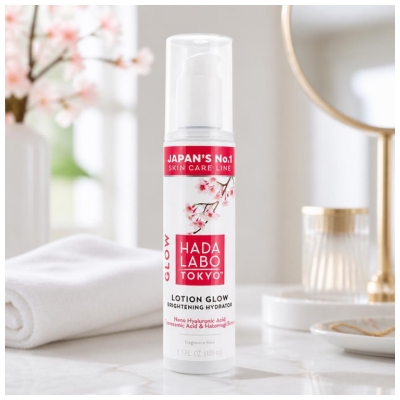 Hada Labo Tokyo Glow Lotion Hydratante et Éclaircissante 150 ml