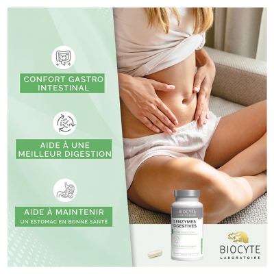 Biocyte 5 Enzymes Digestives 60 Gélules