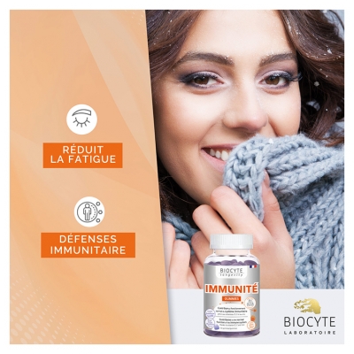 Biocyte Longevity Immunité 60 Gummies