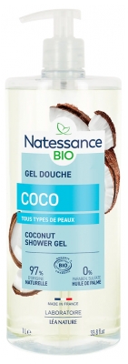 Natessance Bio Kokosový Sprchový Gel 1 L