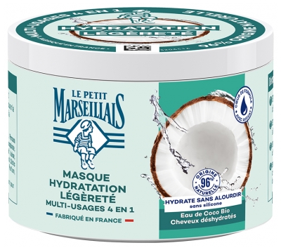 Máscara 4em1 Hidratação Leveza 370 ml Le Petit Marseillais