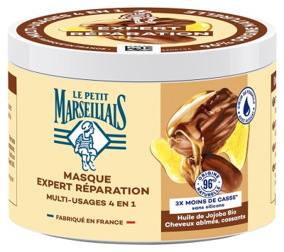 Le Petit Marseillais Masque 4en1 Expert Réparation Jojoba 370 ml