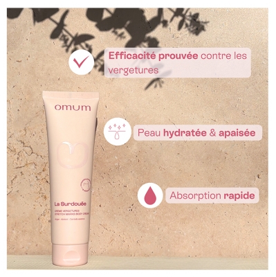 Omum La Surdouée Crème Anti-Vergetures Bio 150 ml