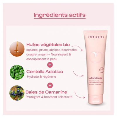 Omum La Surdouée Crème Anti-Vergetures Bio 150 ml
