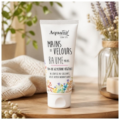 AquaTéal Fløjlsbløde Hænder Håndbalsam 45 ml