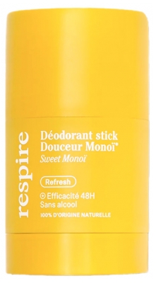 Respire Déodorant Stick Douceur Monoï Bio 50 g