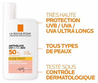 La Roche-Posay Anthelios UVmune 400 Fluide Teinté SPF50+ 50 ml