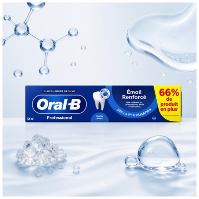 Oral-B Professional Dantų pasta „Stiprinta Emalio Apsauga“ 125 ml