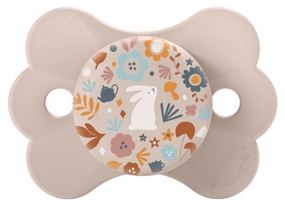 Suzetă Fiziologică Suavinex Wonderland Wonder Butterfly 0-6 Luni - Culoare: Trandafir