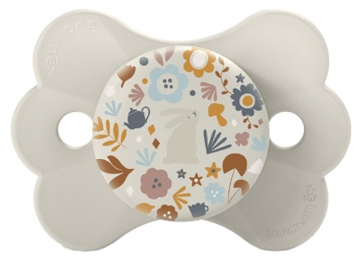 Suzetă Fiziologică Suavinex Wonderland Wonder Butterfly 0-6 Luni - Culoare: Bej