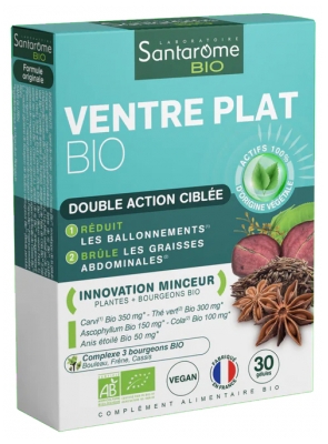 Santarome Bio Ventre Plat Bio 30 Comprimés