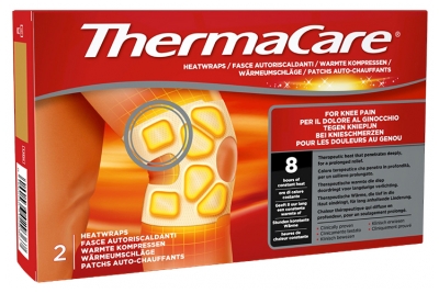ThermaCare Selvopvarmende Plaster 8t Knæsmerter 2 Plastre