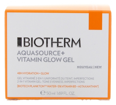 Biotherm Aquasource + Gel Hydratant et Éclat 48H 50 ml