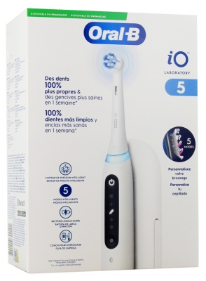 Oral-B Laboratorio IO 5 Spazzolino Ricaricabile + Accessori