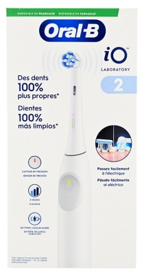 Oral-B IO Laboratory 2 Brosse à Dents Rechargeable + Accessoires - Couleur : Blanche