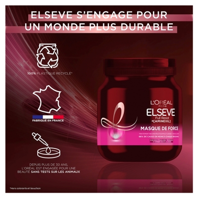 L'Oréal Paris Elseve Full Resist + [Aminexil] Masque de Force 680 ml