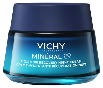 Vichy Minéral 89 Crème Hydratante Récupération Nuit 50 ml