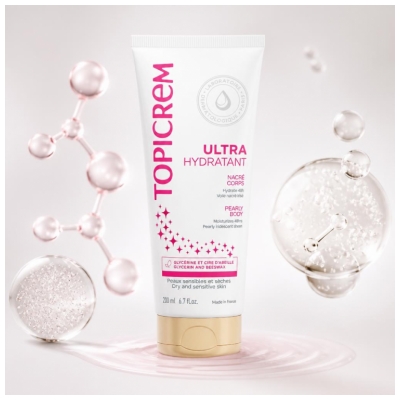 Topicrem Ultra-Hydratant Nacré Corps 200 ml