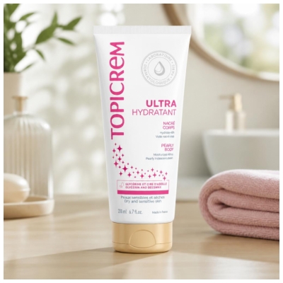 Topicrem Ultra-Hydratisierender Perlglanzkörper 200 ml