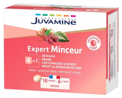 Juvamine Expert Minceur 4en1 60 Comprimés