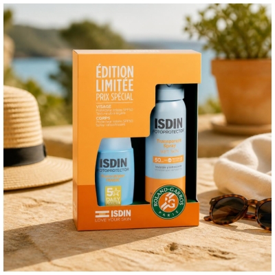 Isdin Fotoprotector Fusion Water Magic Sun Cream SPF50 50 ml + Sun Protector SPF50 Spray 100 ml